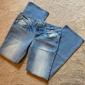 SO bootcut 9 regular, light denim